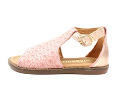 Bisgaard sandal Carola blush flower with buckle
